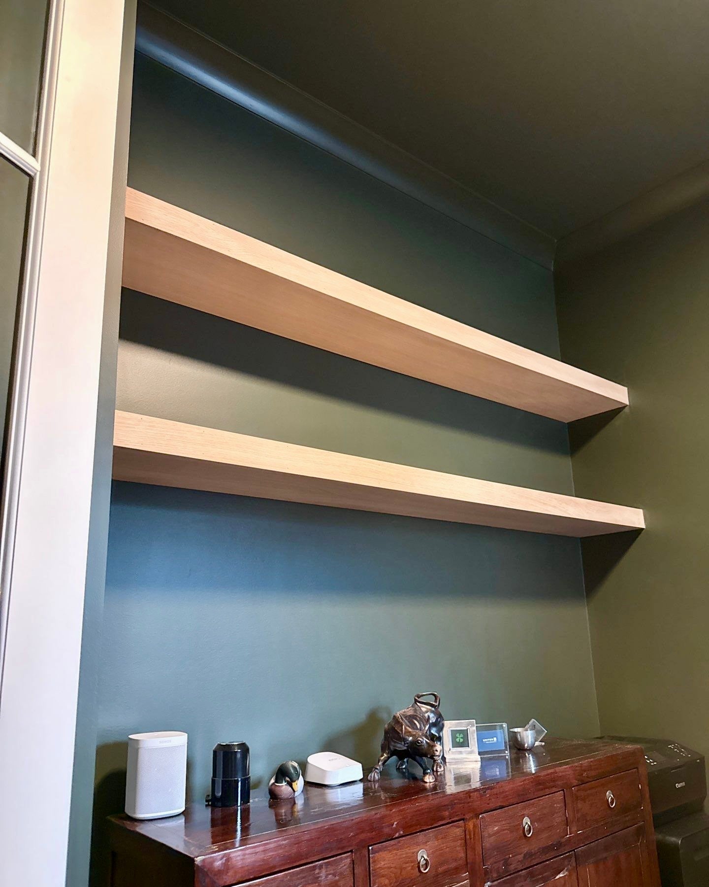 The Exhibitor Floating Shelves